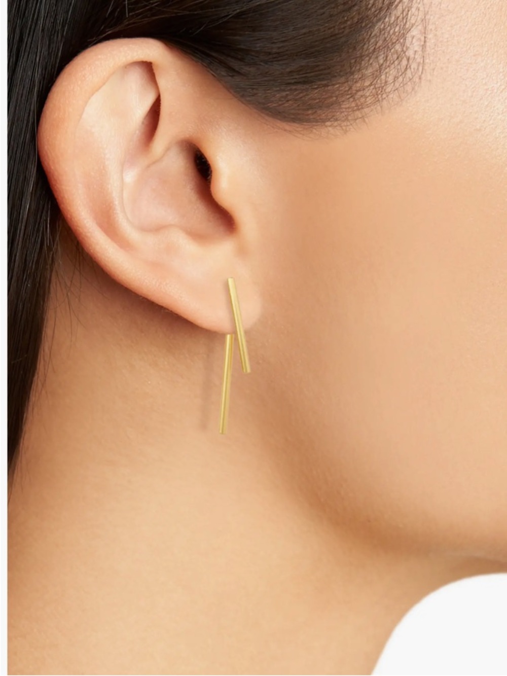 Madewell Stembend Ear Jackets Earrings